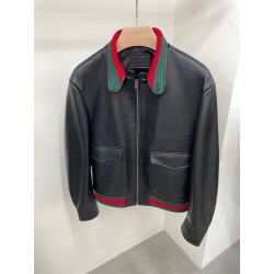 구찌 Gucci 레더 자켓