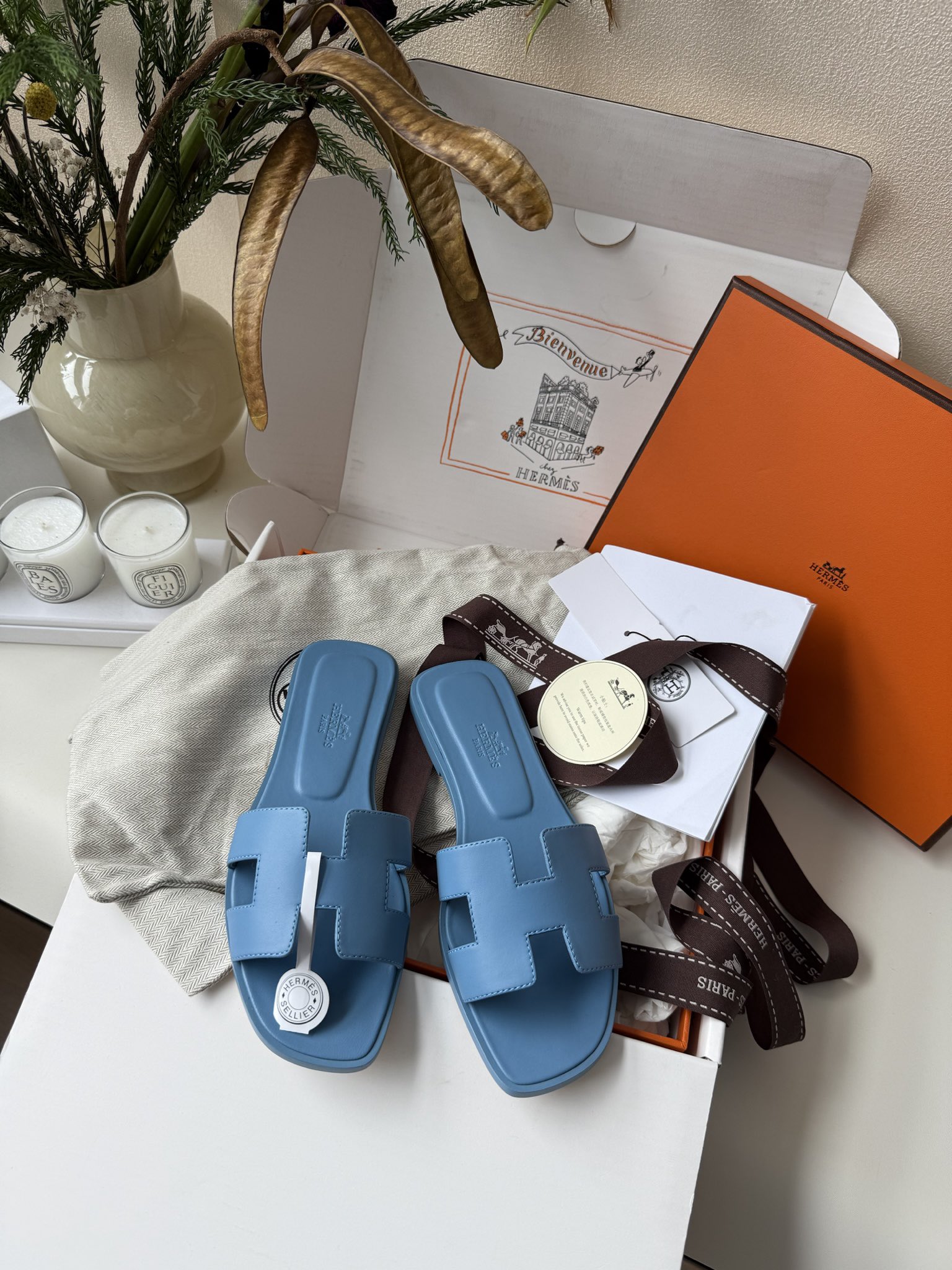 에르메스 Hermes  슬리퍼