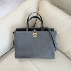 버버리 Burberry Small Cotswolds Tote Black 30cm