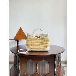 보테가 베네타 Bottega Veneta 827478 Small Andiamo Natural 25cm