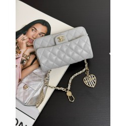 샤넬 Chanel 25a Mini Flap Bag 99482 grey