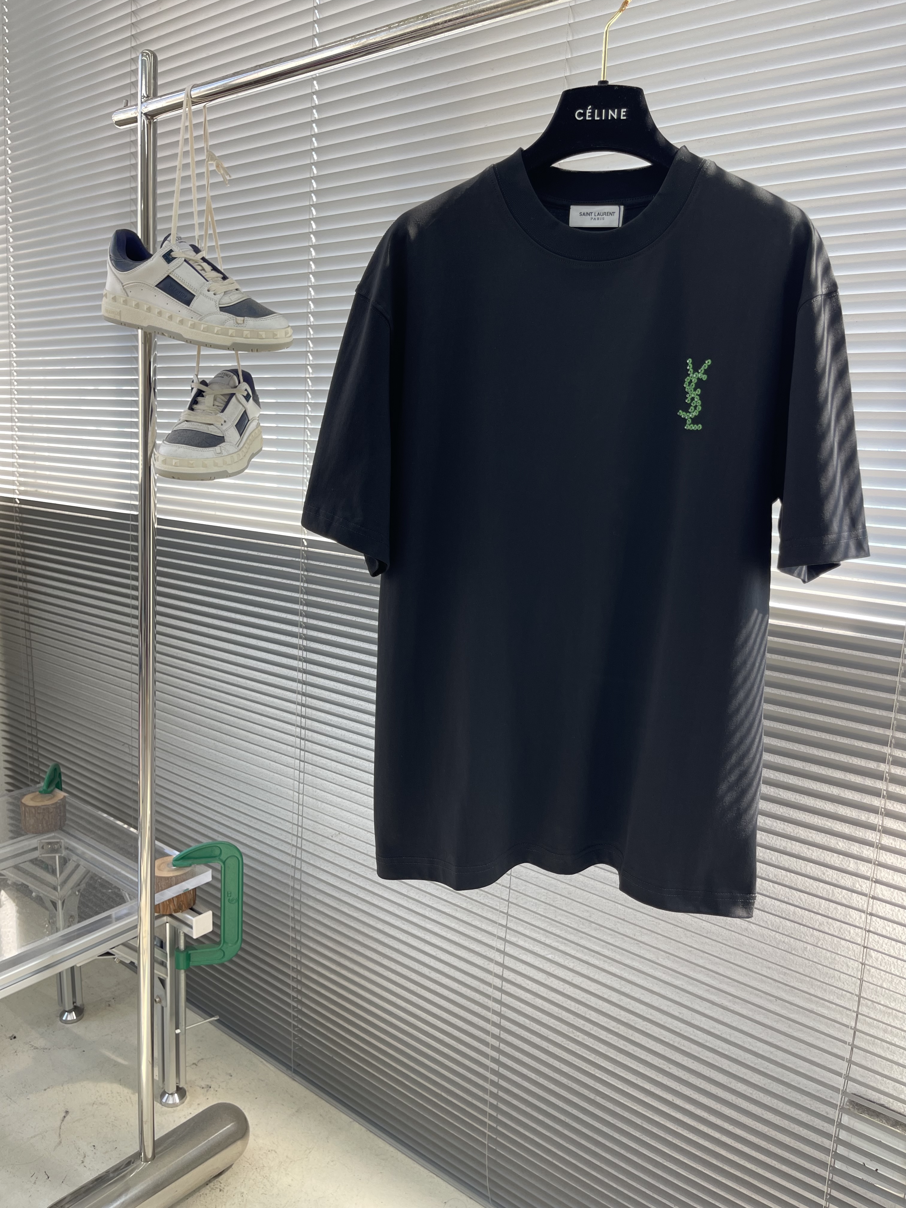 생로랑 Saint Laurent 반팔 티셔츠