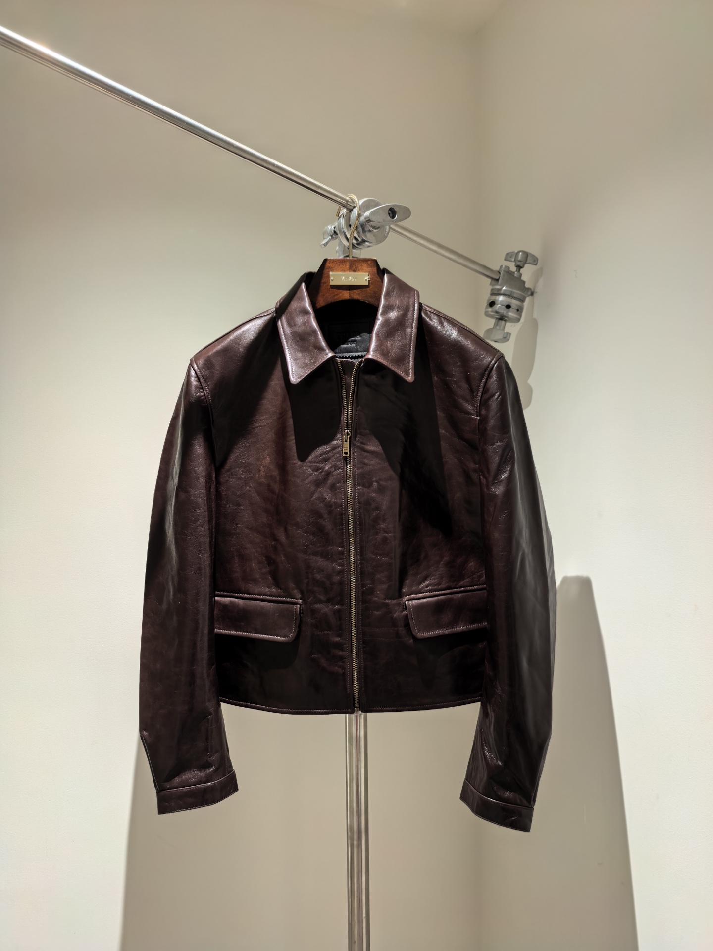 프라다 Prada 레더 재킷