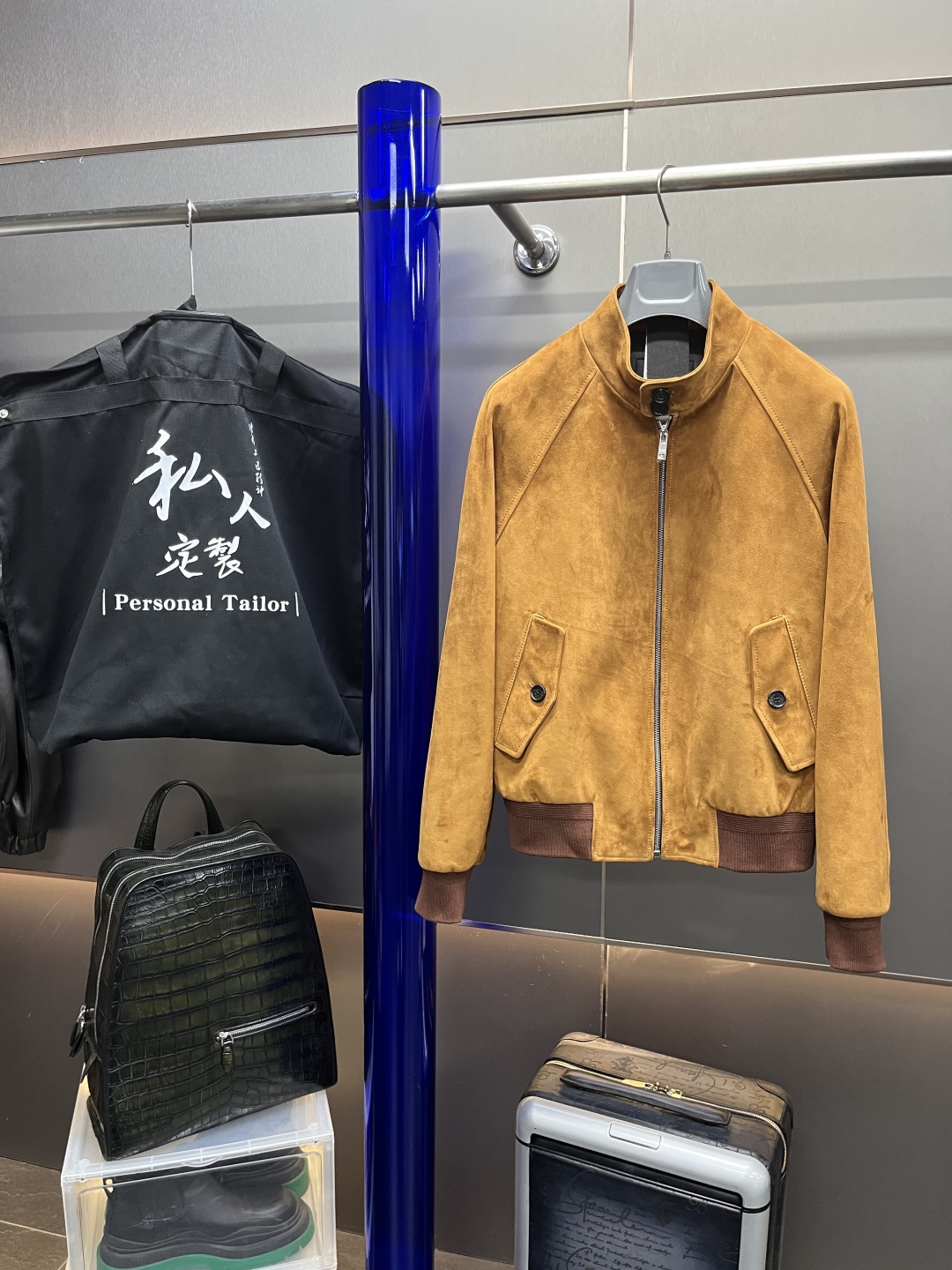 프라다 Prada 레더 재킷