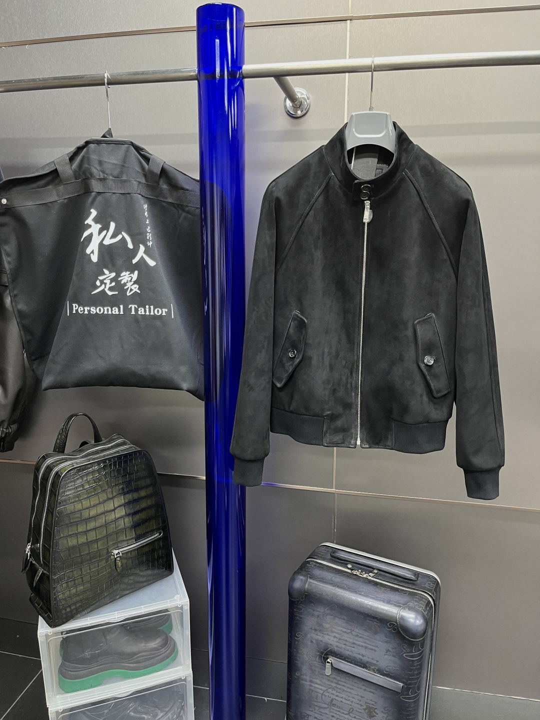 프라다 Prada 레더 재킷