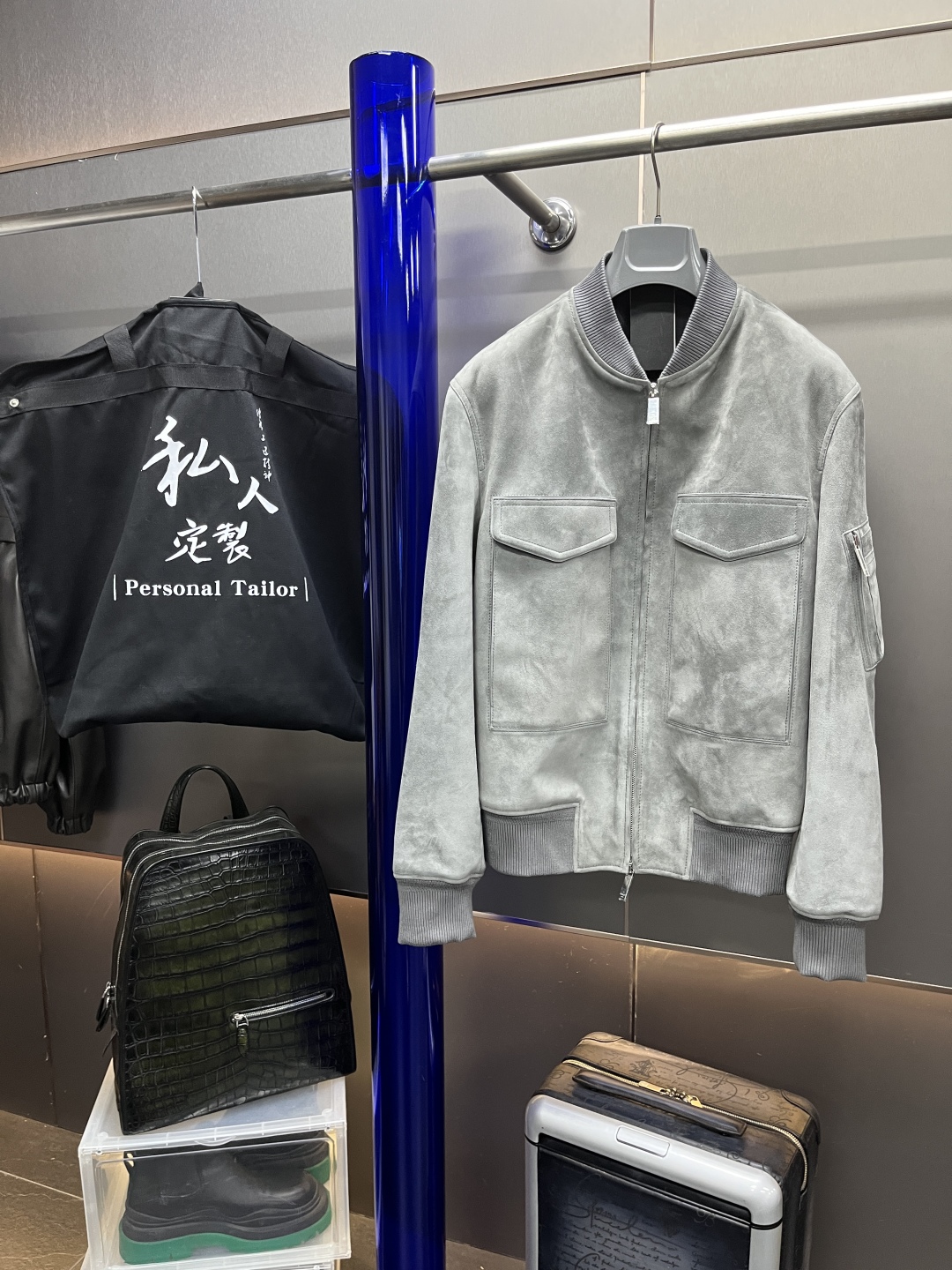 벨루티 BERLUTI 레더 재킷