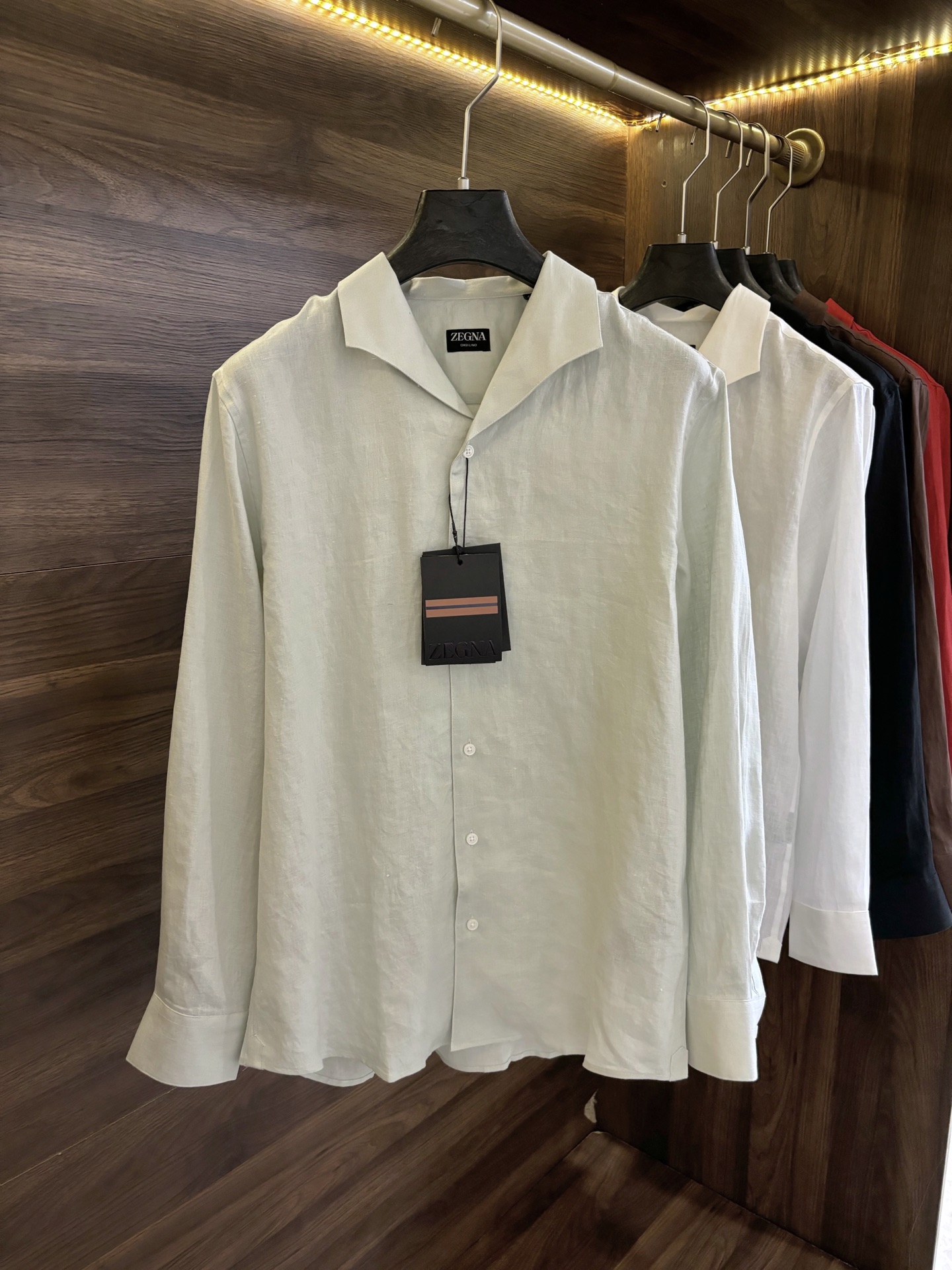 제냐 Zegna 긴팔 셔츠