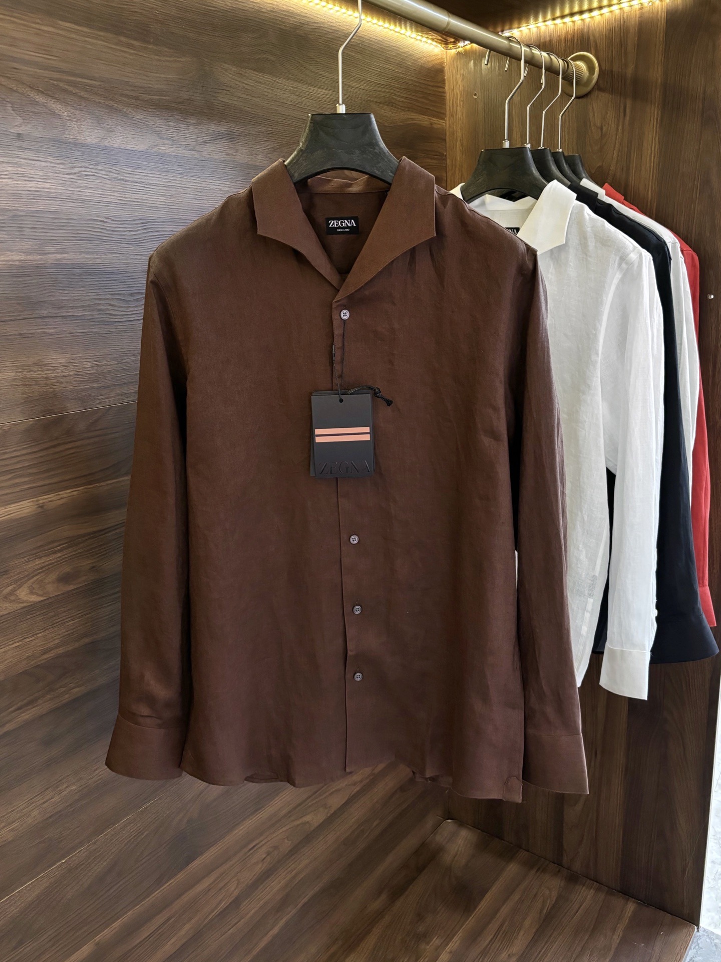 제냐 Zegna 긴팔 셔츠