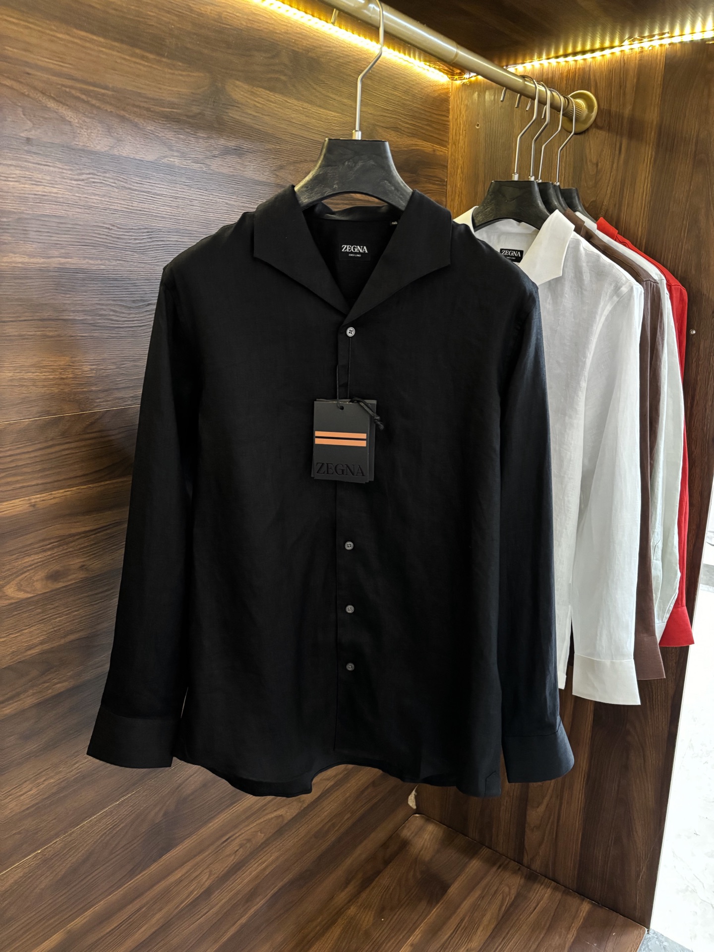 제냐 Zegna 긴팔 셔츠