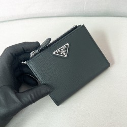 프라다 Prada 1ML050 사피아노 가죽 반지갑 11.5cm