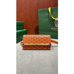 고야드 Goyard MONTE-CARLO 클러치 Orange 19CM