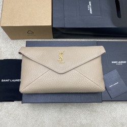 생로랑 Saint laurent/YSL 769307 Cassandre Large Envelope Pouch in Lambskin 29.5cm