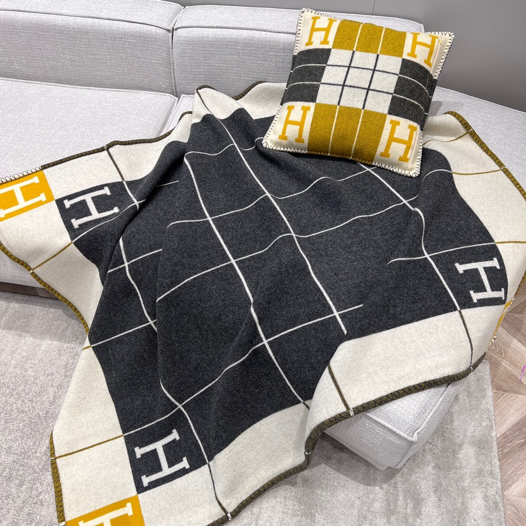 에르메스 Hermes Avalon 담요 140x160cm