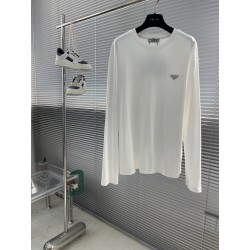 프라다 Prada 긴팔 티셔츠