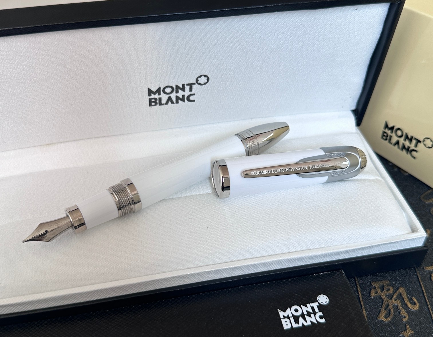 몽블랑 Montblanc 만년필 White