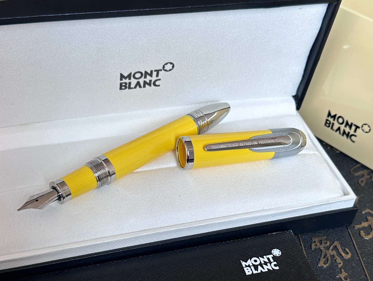 몽블랑 Montblanc 만년필 Yellow