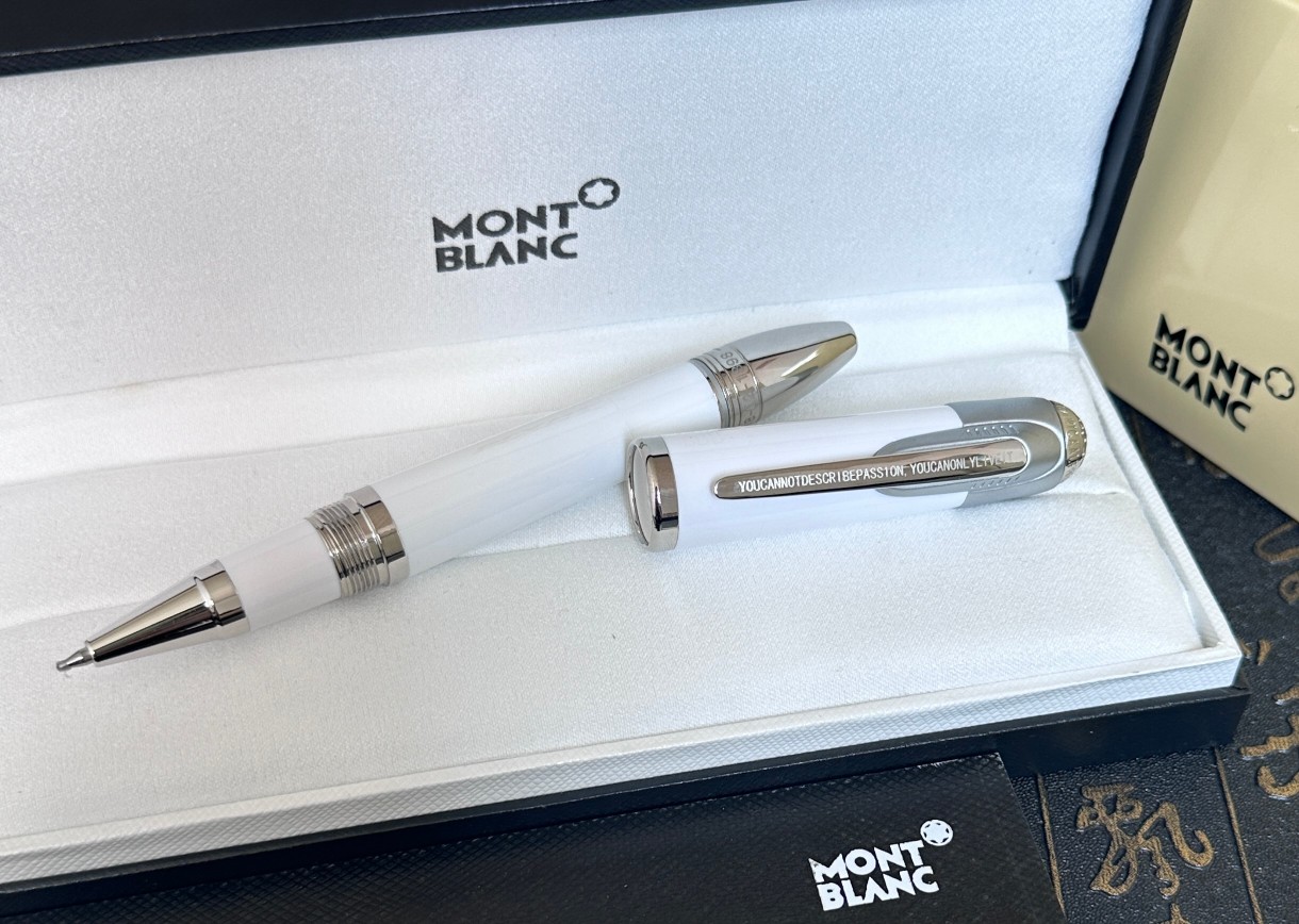 몽블랑 Montblanc 볼펜 White