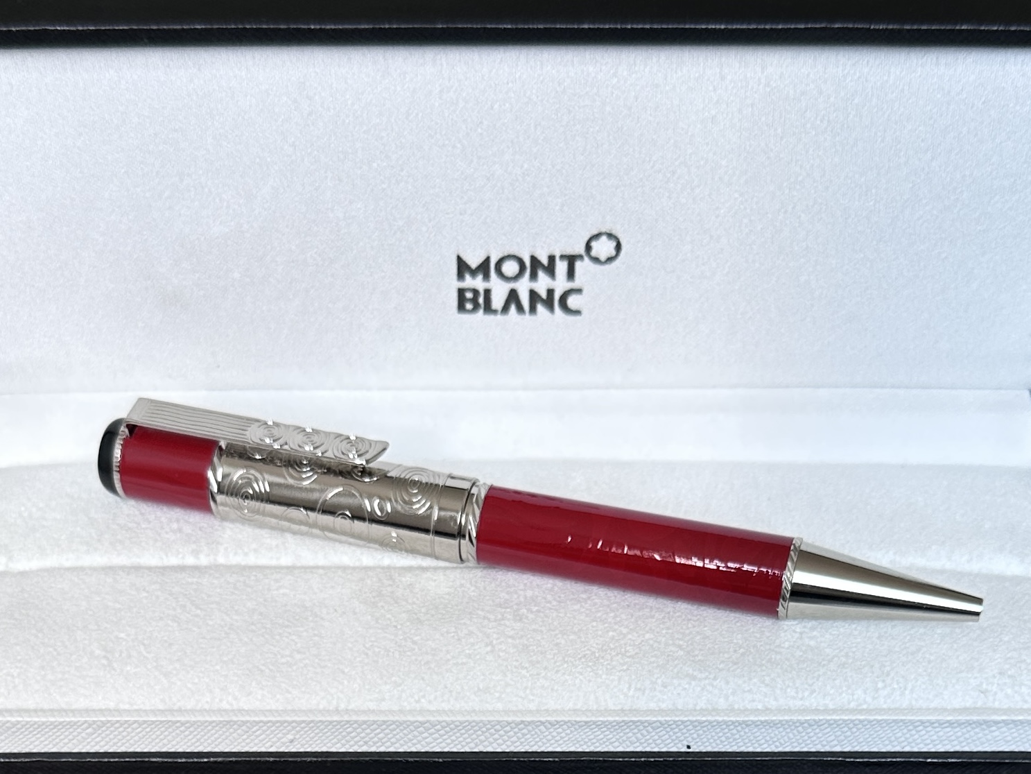 몽블랑 Montblanc 볼펜 Red