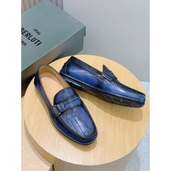 벨루티 Berluti Lorenzo Drive Camoscio 로퍼