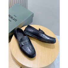 벨루티 Berluti Lorenzo Drive Camoscio 로퍼