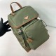 프라다 Prada 2VZ135 리나일론 및 가죽 백팩