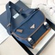 프라다 Prada 2VD066 미디엄 리나일론 및 가죽 숄더백 22.5cm