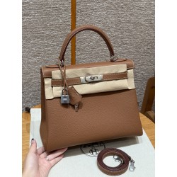에르메스 Hermes Kelly 28cm Togo 37 Gold/silver