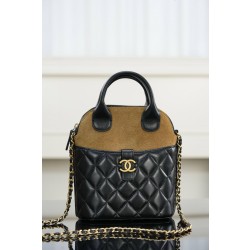 샤넬 Chanel 25A AP4742 Clutch with chain Brown&Black
