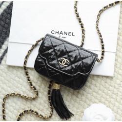 샤넬 Chanel 25A AP4681 Clutch with Chain Black 11cm