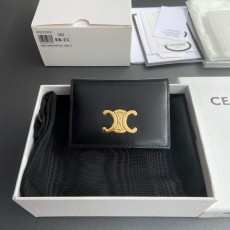 셀린느 Celine 10I 353 CPJ.04LU352 353 Card Holder 카드 케이스 Black