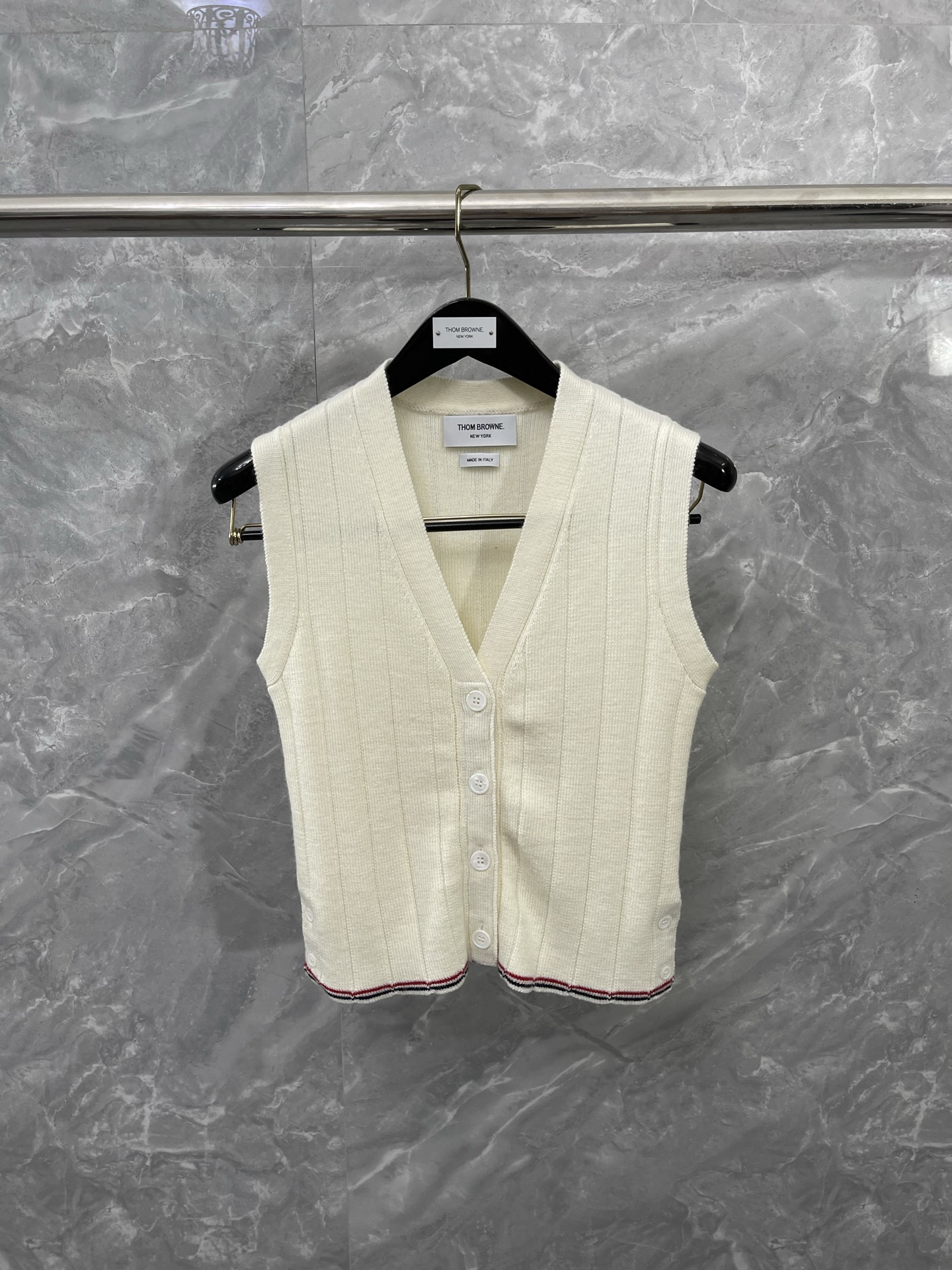 톰브라운 Thom Browne 조끼 가디건