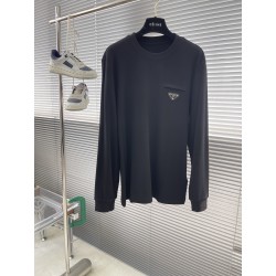 프라다 Prada 긴팔 티셔츠