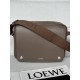 로에베 Loewe BANBA73X01 Medium Pebble Messenger Bag in Supple Grained Calfskin