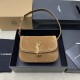 생로랑 Saint laurent/YSL 843524 Solferino mini in Suede Caramel Cognac 18cm