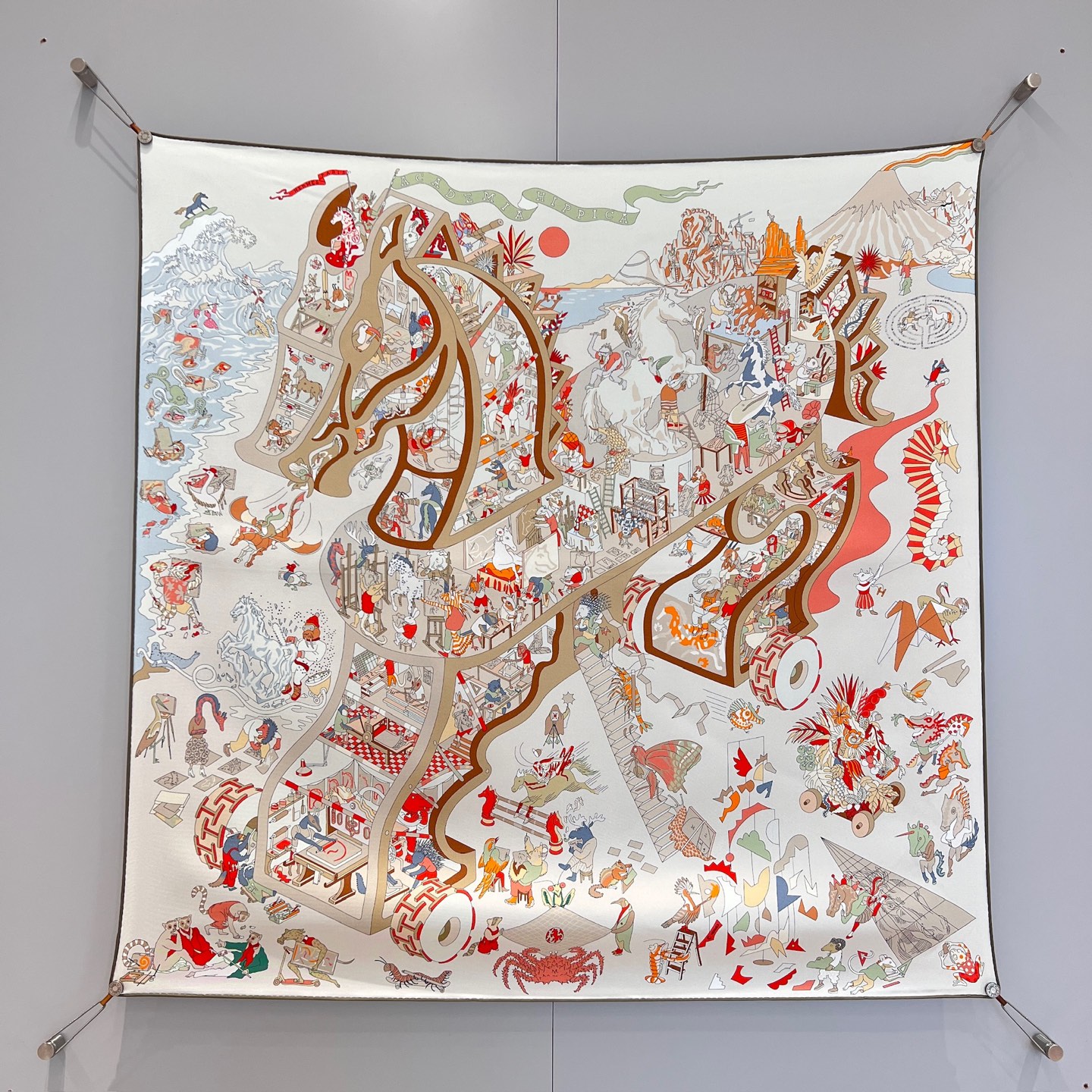 에르메스 Hermes 스카프 90×90CM