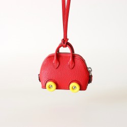 에르메스 Hermes Bolide on Wheels Bag red