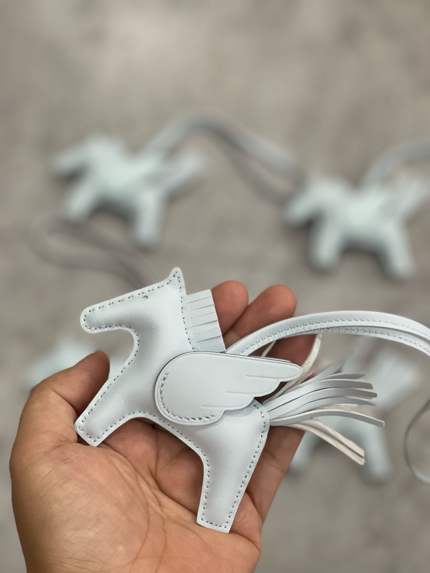 에르메스 Hermes Rodeo Charm Milo and Swift 0360279L58P Blue