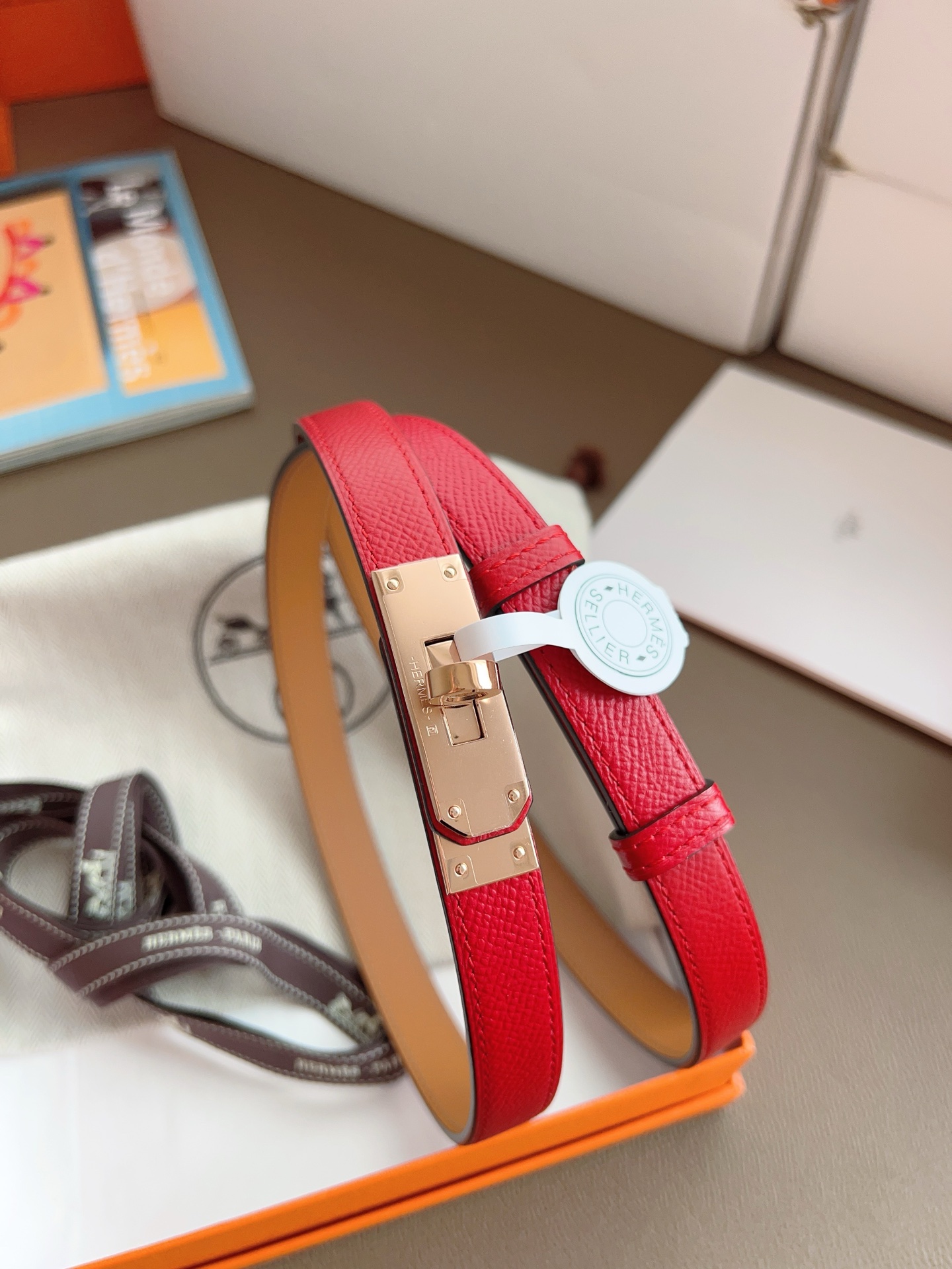에르메스 Hermes Kelly 벨트 18mm