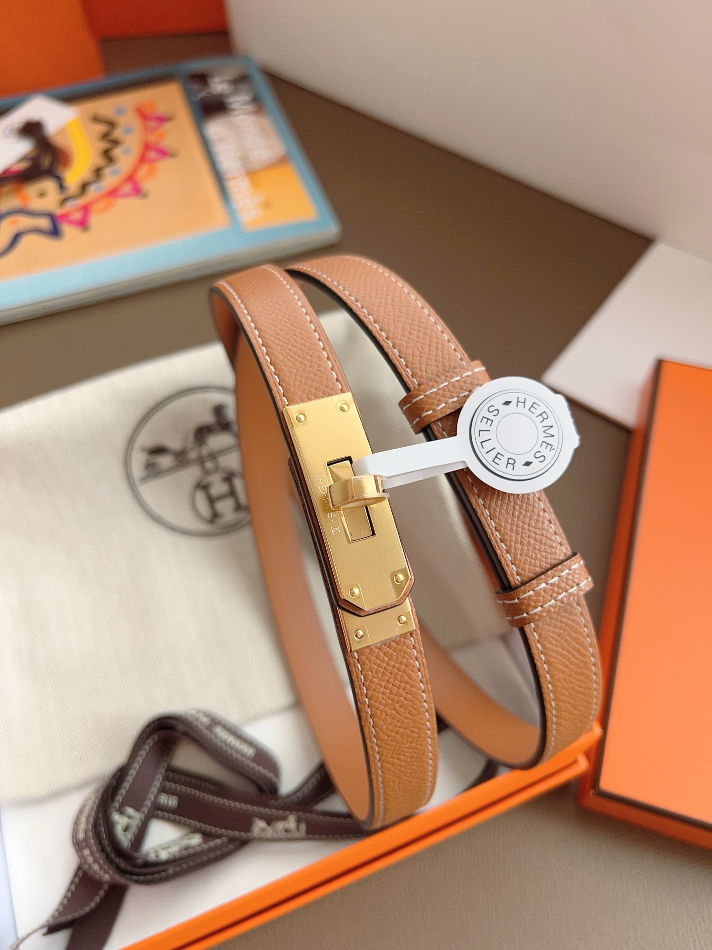 에르메스 Hermes Kelly 벨트 18mm