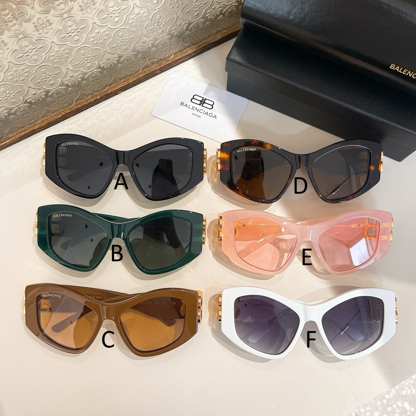 발렌시아가 Balenciaga BB0287S 55口17-130