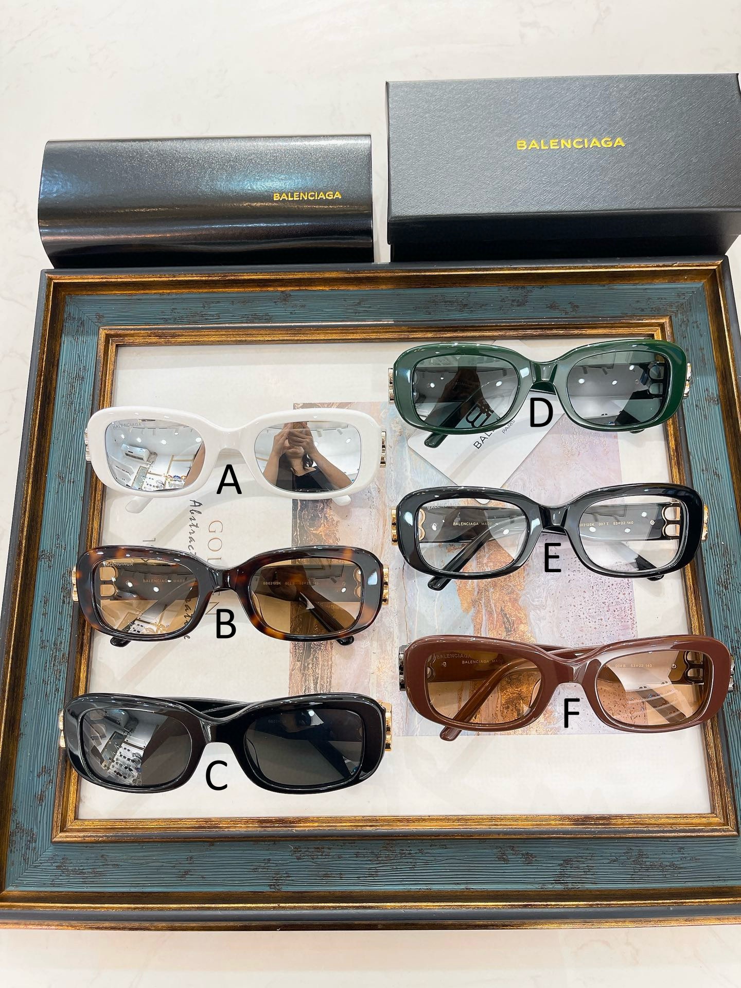 발렌시아가 Balenciaga BB0310SK 53口22-140