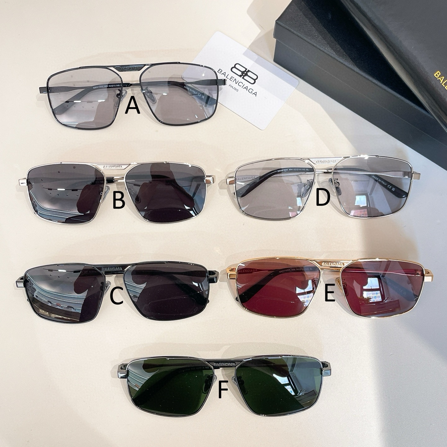 발렌시아가 Balenciaga BB0418SK 62口14-145