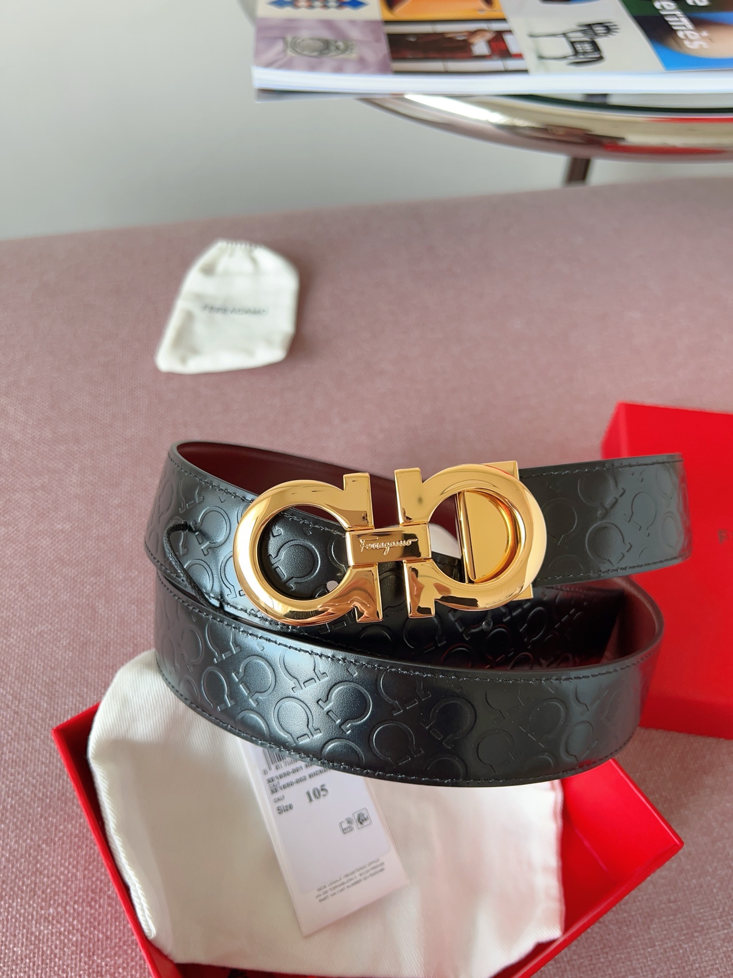 살바토레 페라가모 Salvatore Ferragamo 벨트 35mm