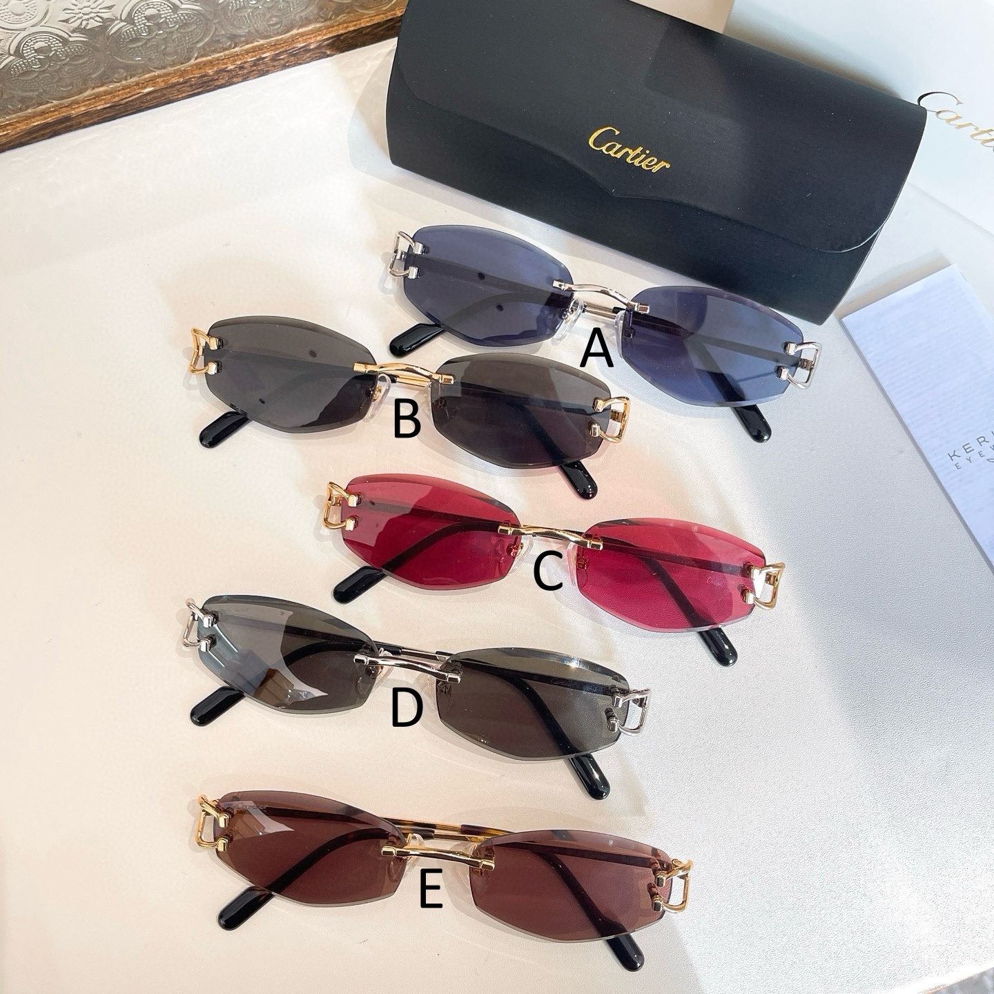 까르띠에 Cartier CT0467S 56口16-140