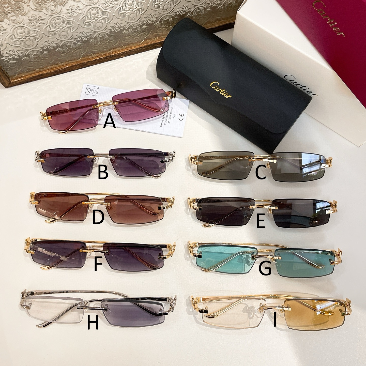 까르띠에 Cartier CT0505S 55口18-145