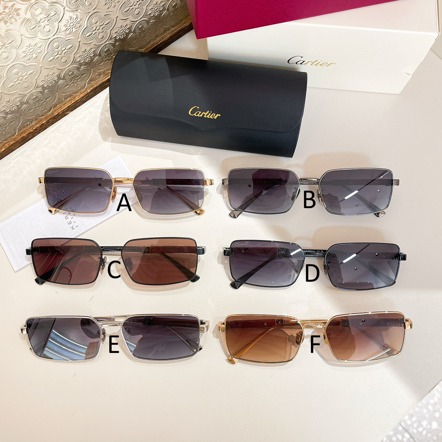 까르띠에 Cartier CT0508S 50口16-145