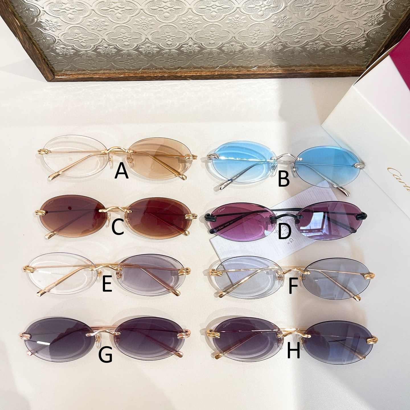 까르띠에 Cartier CT0565S 60口16-140