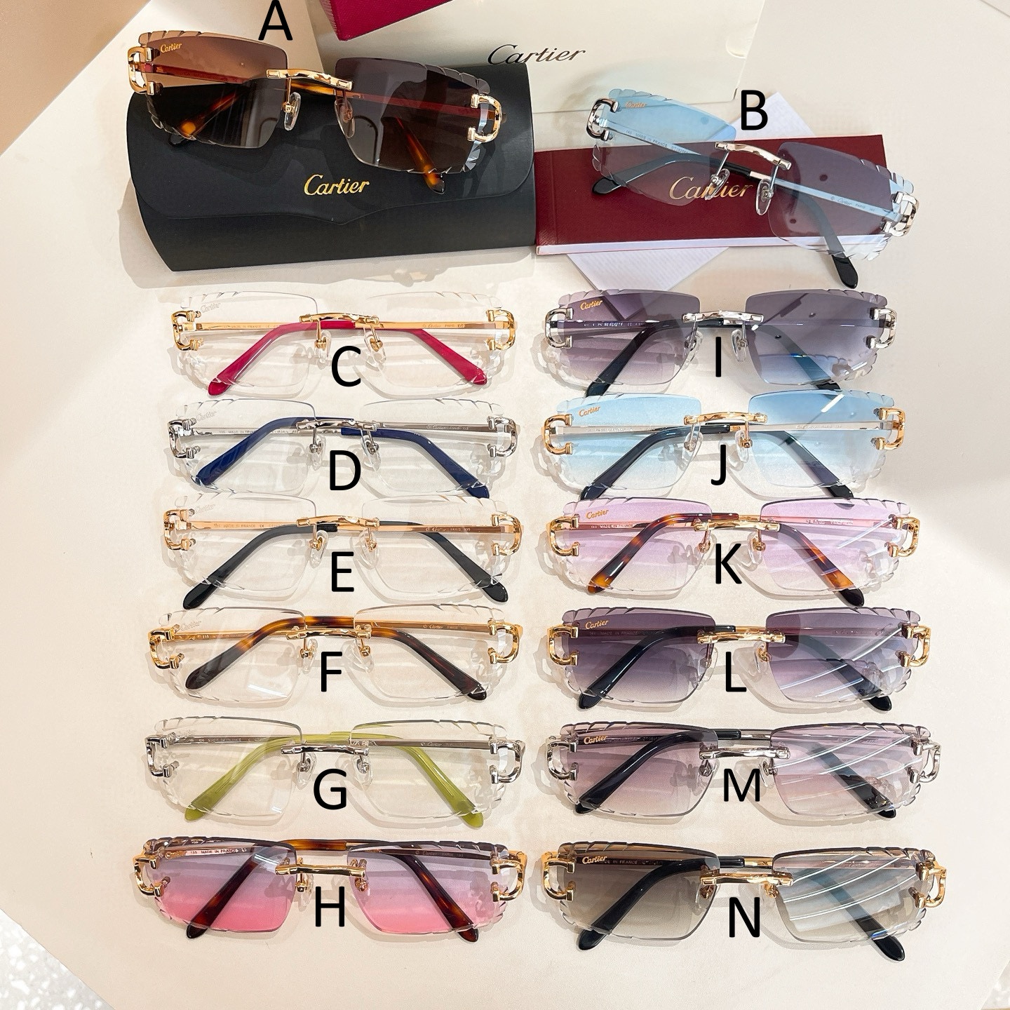 까르띠에 Cartier CT06256S 56口17-140