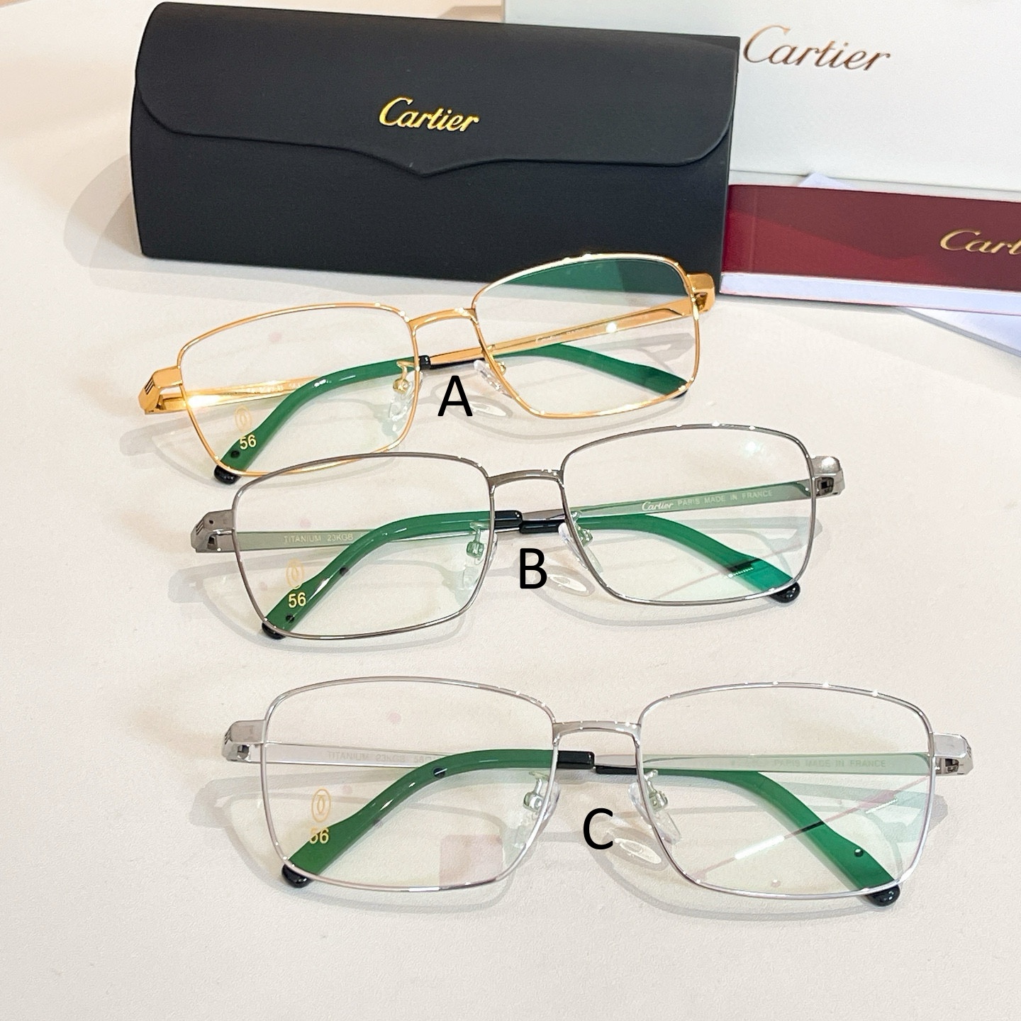 까르띠에 Cartier 8200955 56口17