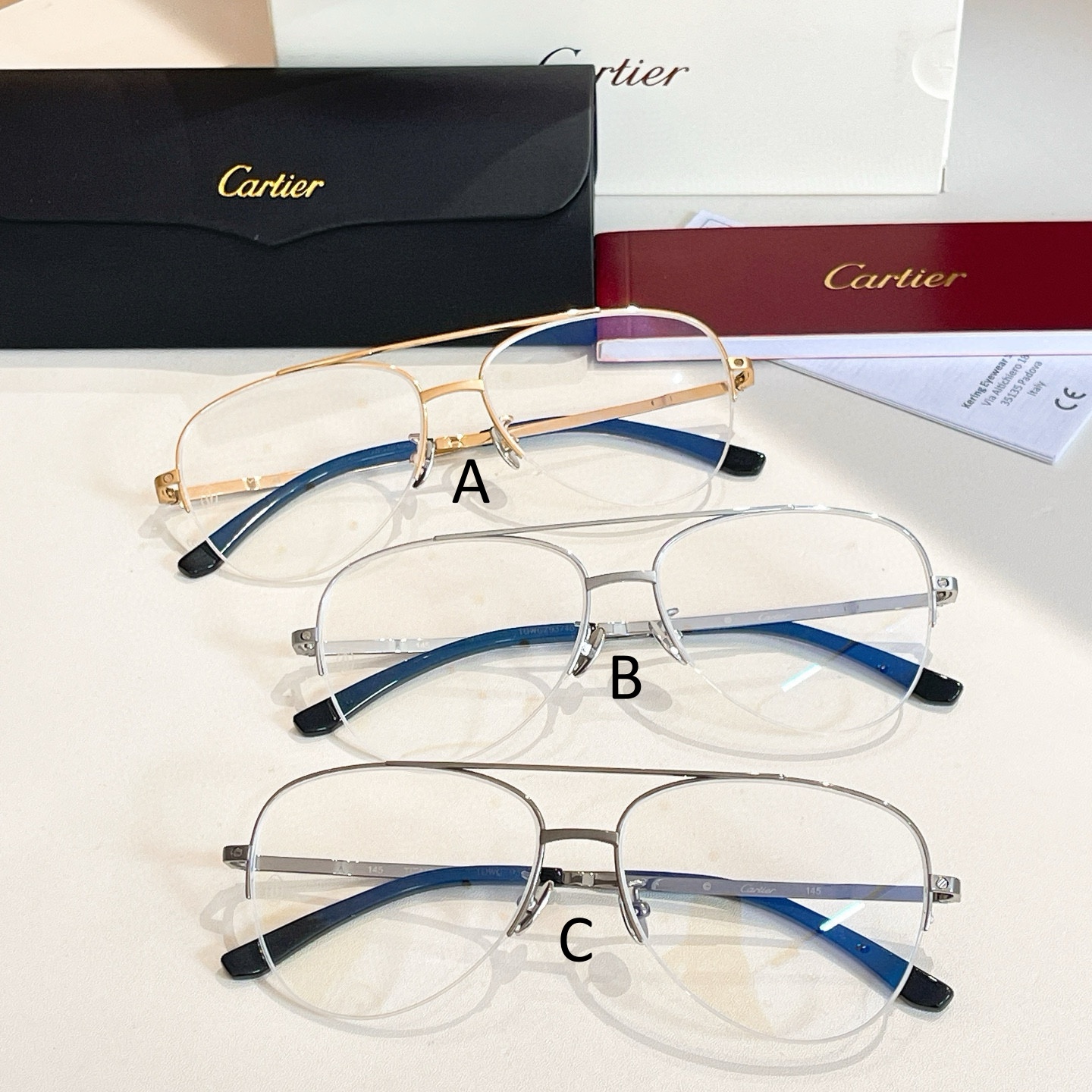 까르띠에 Cartier CT0256O 58口15-145